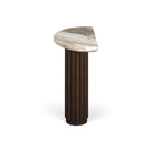 Marbrello Half Moon Top Console Table-7