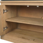 Baron 2-Door Open Shelving Unit-12