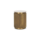 Satima Round Fluted Accent Table-1