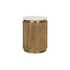 Satima Round Fluted Accent Table-5
