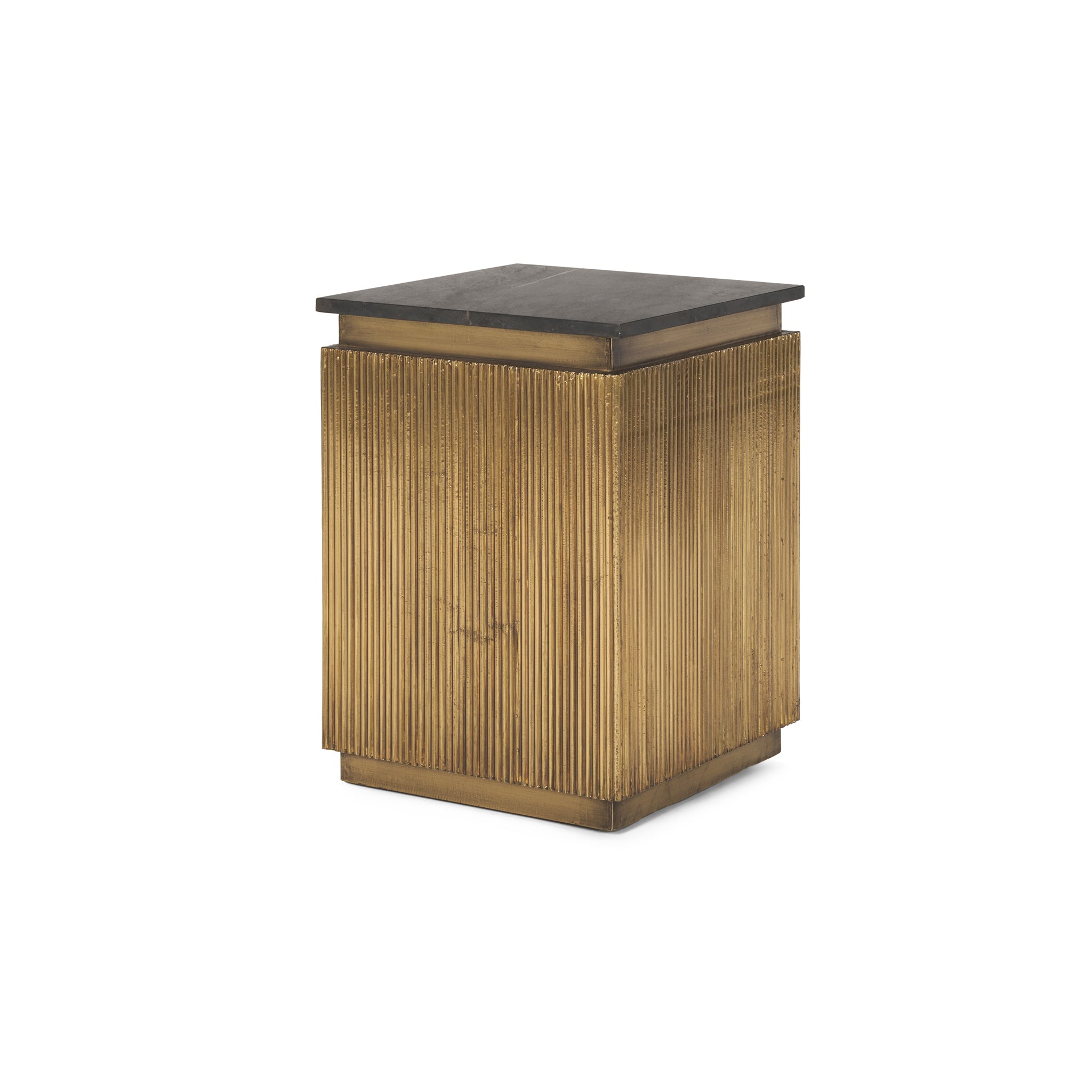 Satima Square Fluted Accent Table-1