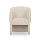 Curtis Half-Moon Base Dining Armchair-1