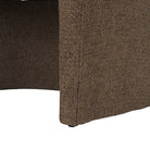 Curtis Half-Moon Base Dining Armchair-22