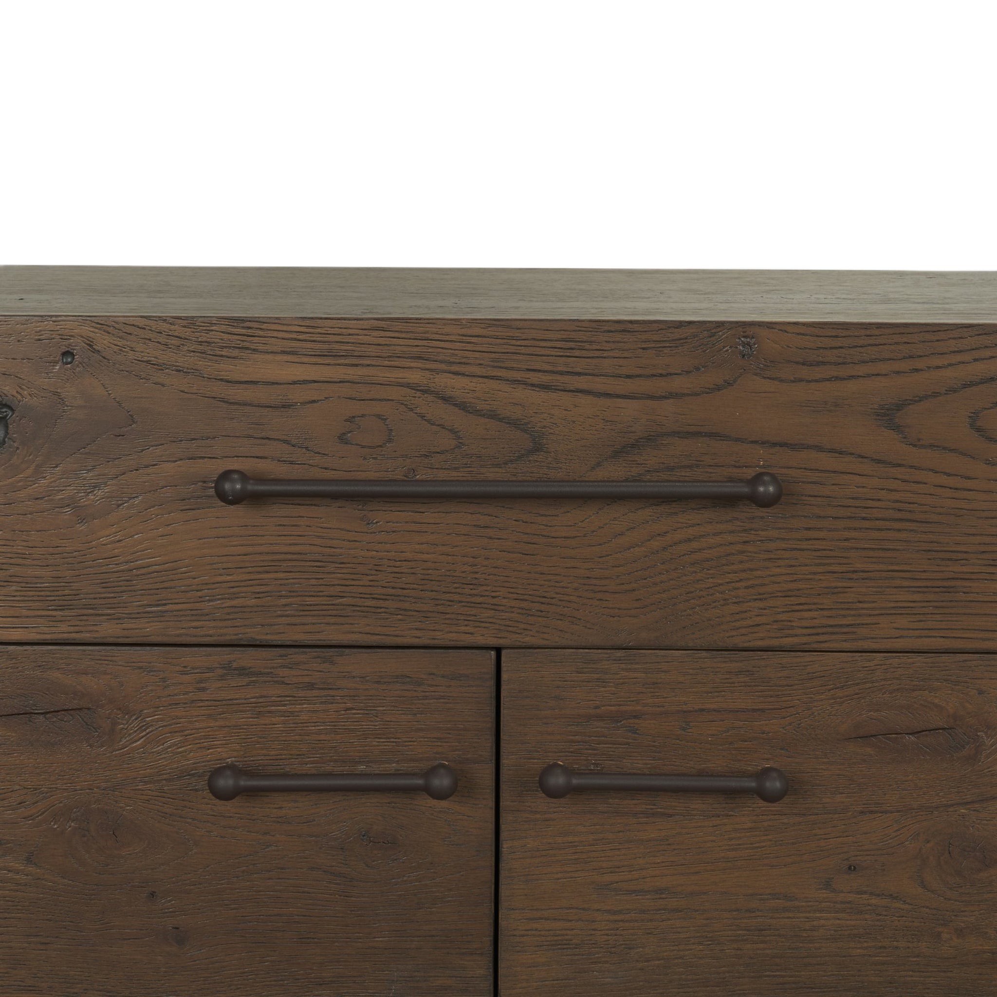 Belford 2-Door Open Shelving Unit-11