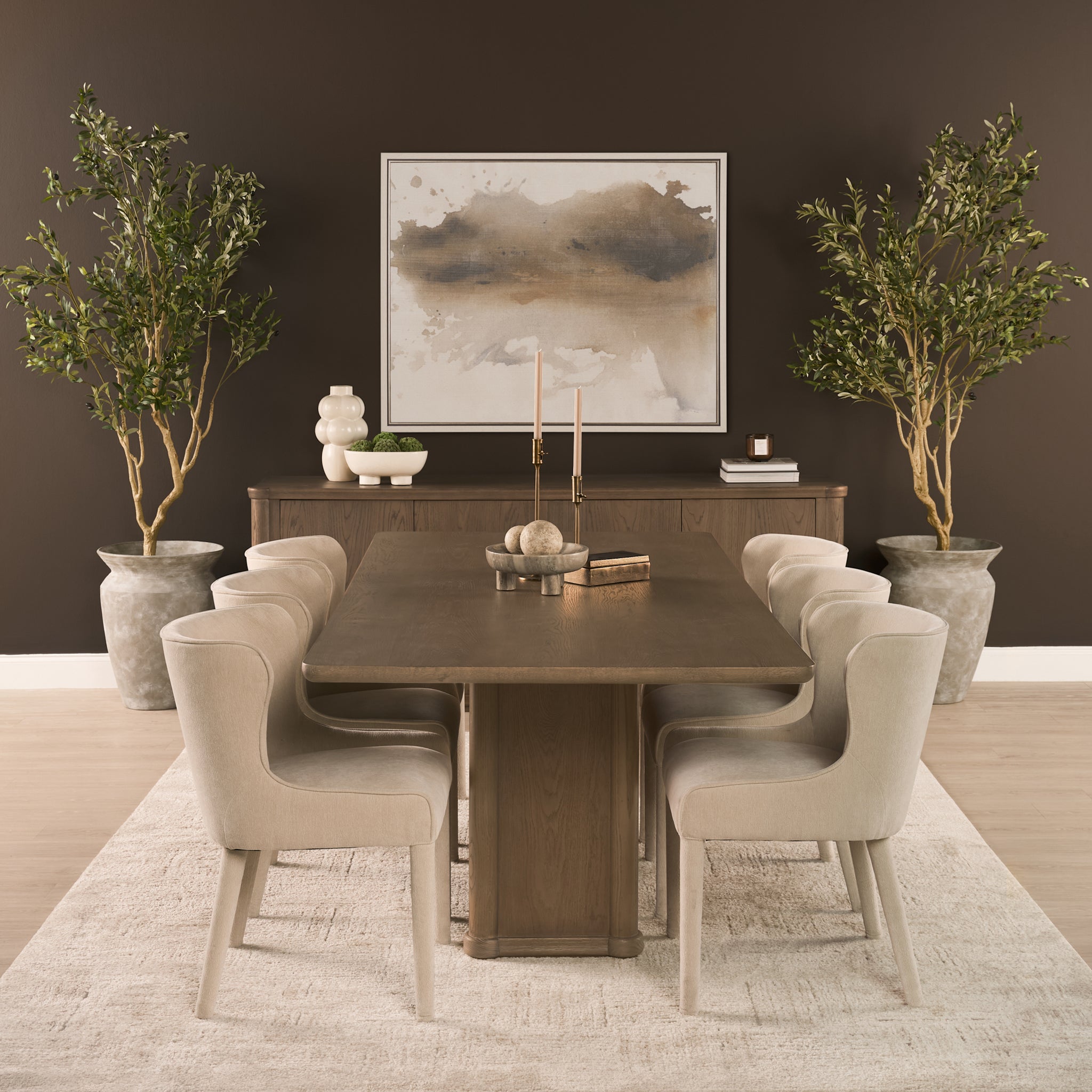 Alden 84" Rectangular Dining Table-2
