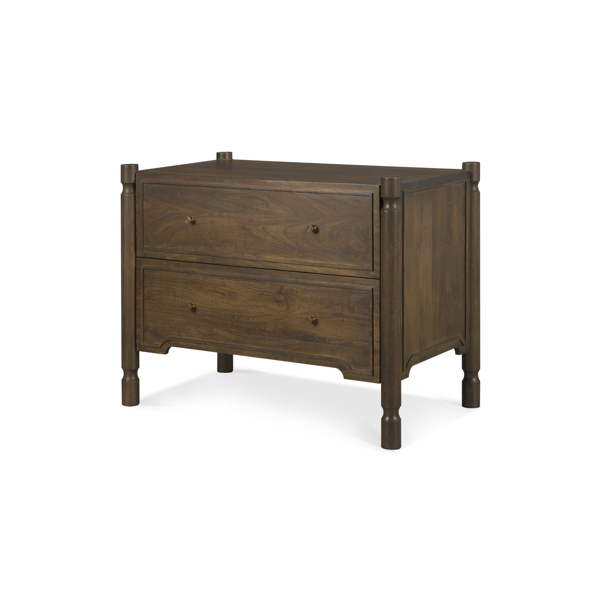 Phil 2 Drawer Accent Cabinet-14