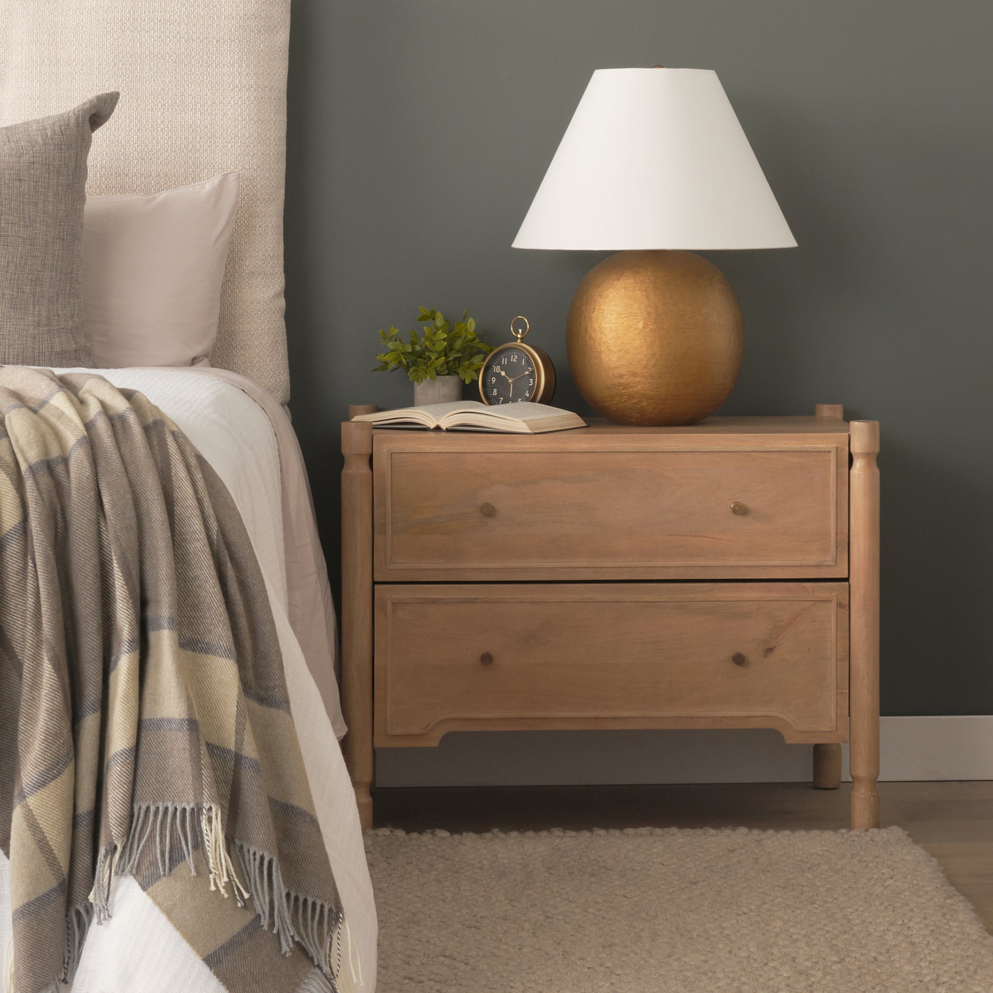 Phil 2 Drawer Accent Cabinet-26