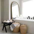 Sadie Rounded Arch Floor Mirror-2