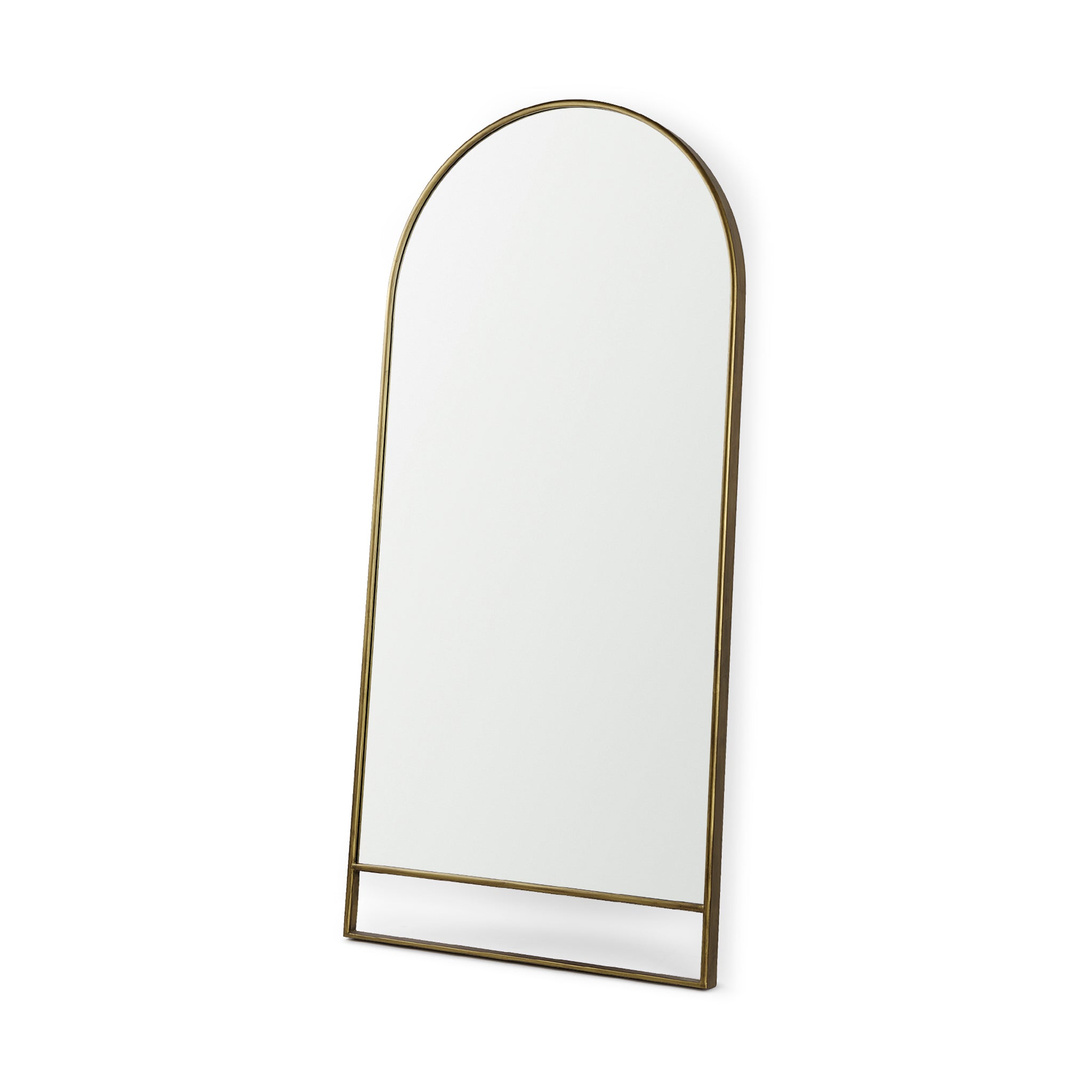Sadie Rounded Arch Floor Mirror-4