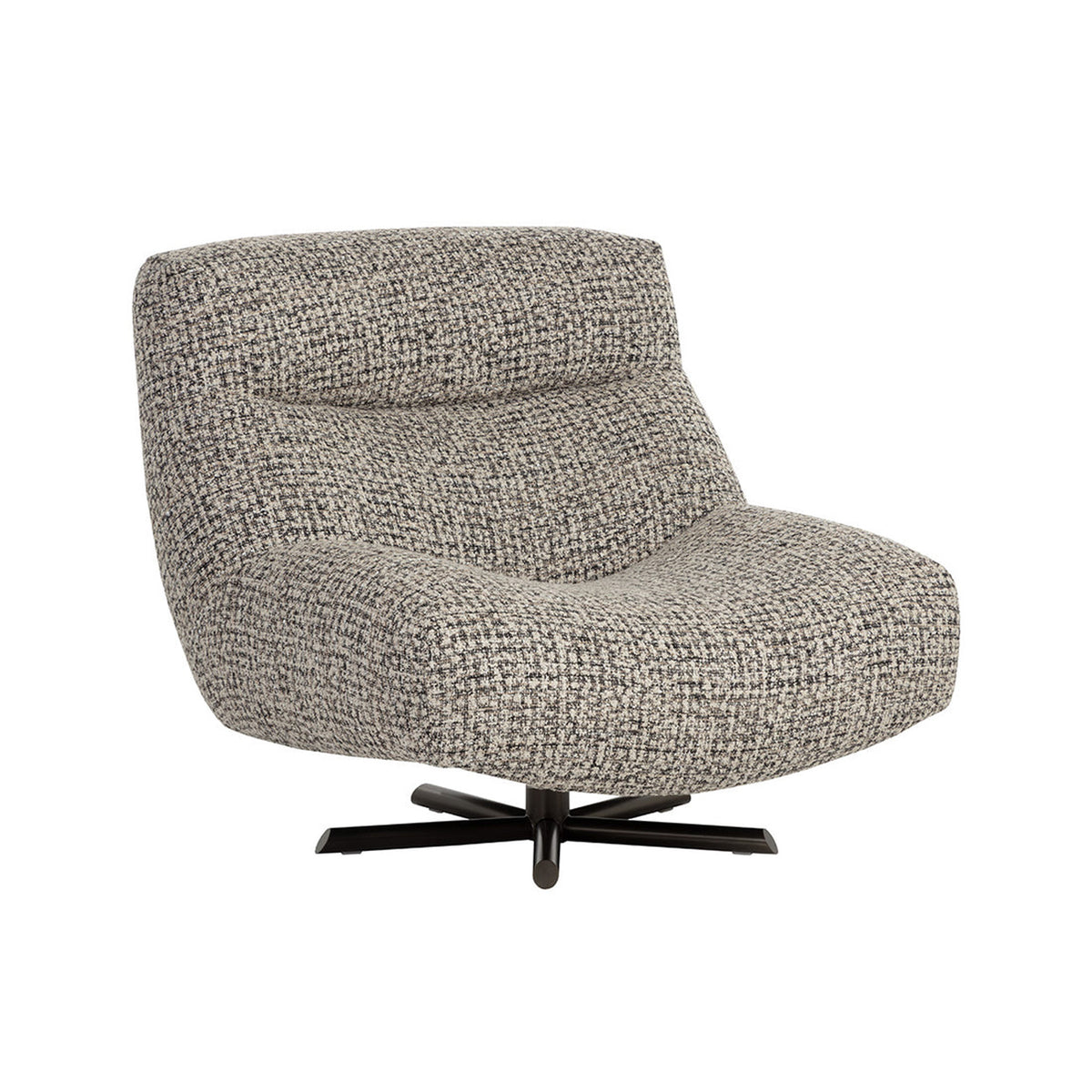 Nobu Swivel Lounge Chair-3