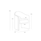 Anaya Dining Armchair-8