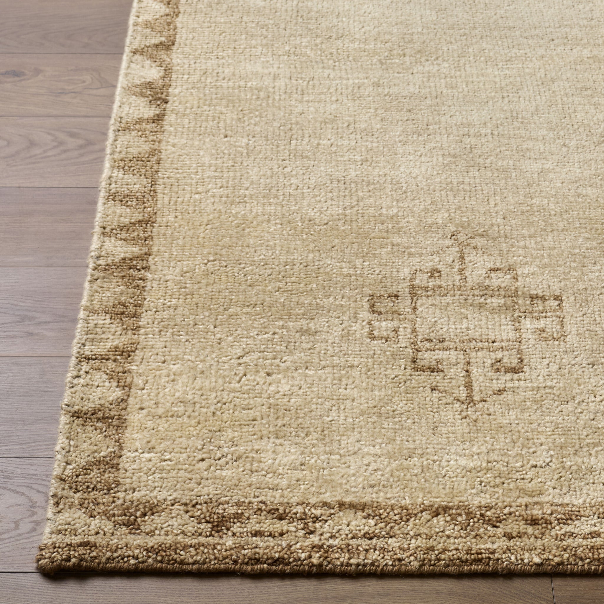 Alara Wool Rug in Beige-4