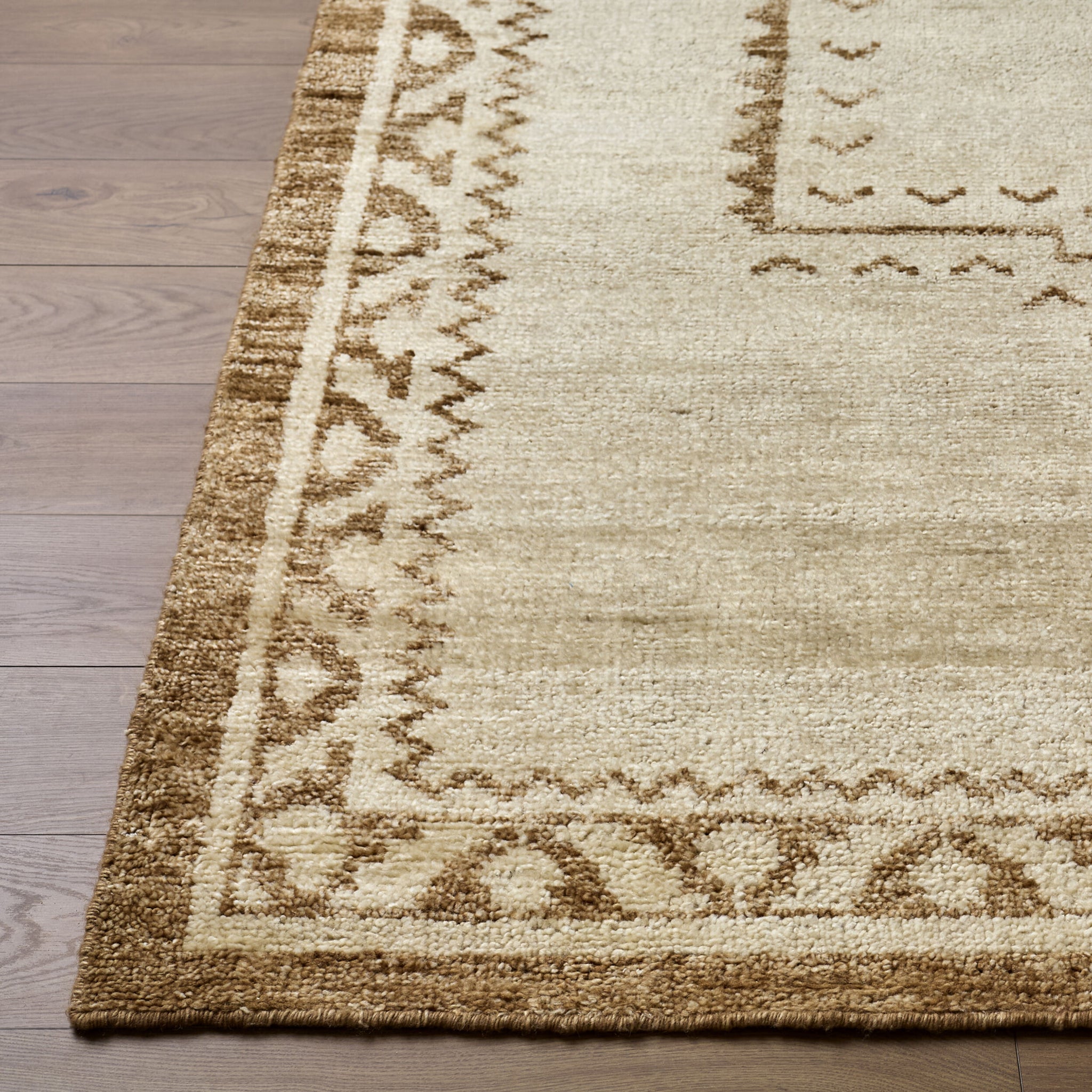 Alara Wool Rug in Ivory-4