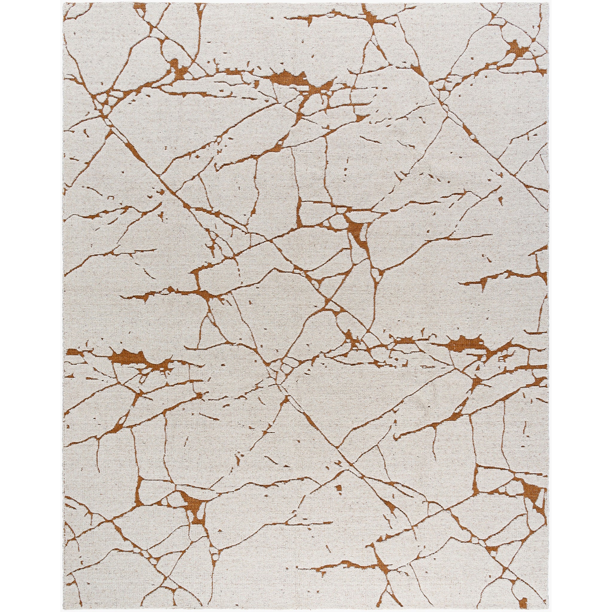 Arbora Wool Rug in Medium Brown-1