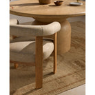 Besni Wool Rug in Beige-2