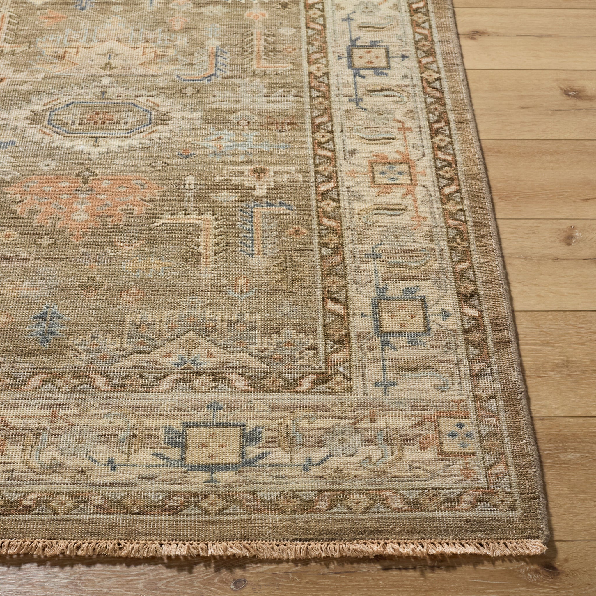 Bijar Wool Rug in Taupe-5