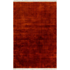 Evergreen Wool Rug in Burnt Sienna