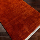 Evergreen Wool Rug in Burnt Sienna 7