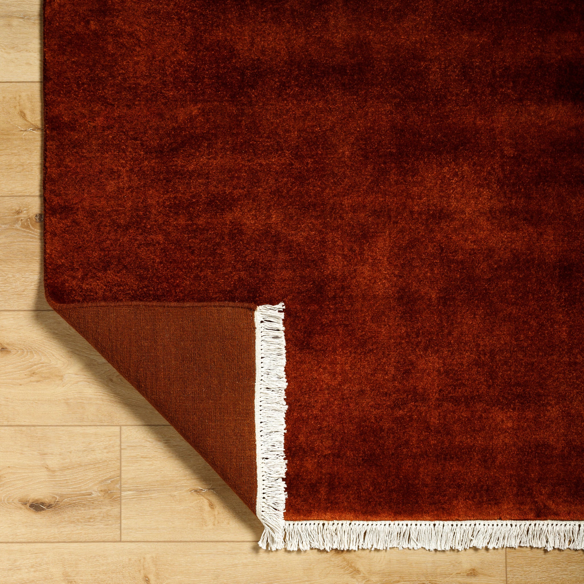 Evergreen Wool Rug in Burnt Sienna 3