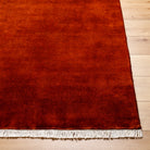 Evergreen Wool Rug in Burnt Sienna 4