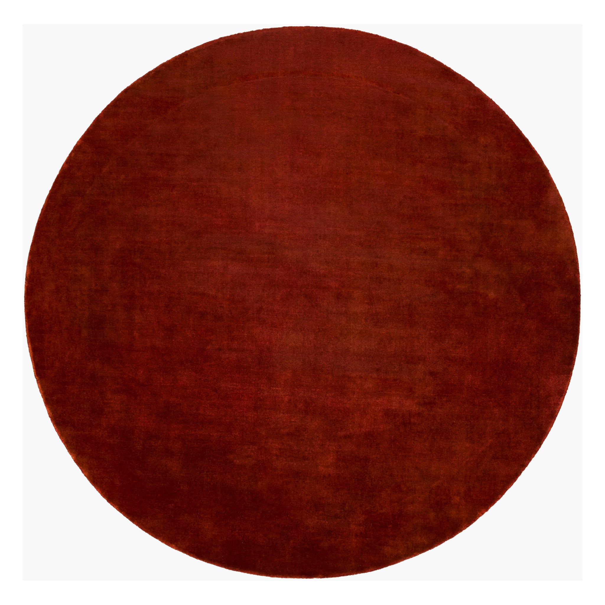 Evergreen Wool Rug in Burnt Sienna 1
