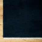 Evergreen Wool Rug in Dark Blue 5