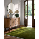 Evergreen Wool Rug in Olive 1