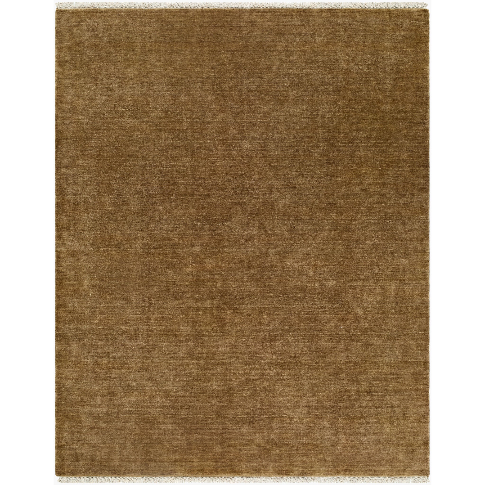 Evergreen Wool Rug in Umber