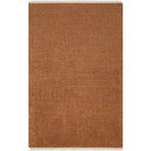 Evergreen Wool Rug in Terracotta