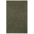 Evergreen Wool Rug in Olive Green