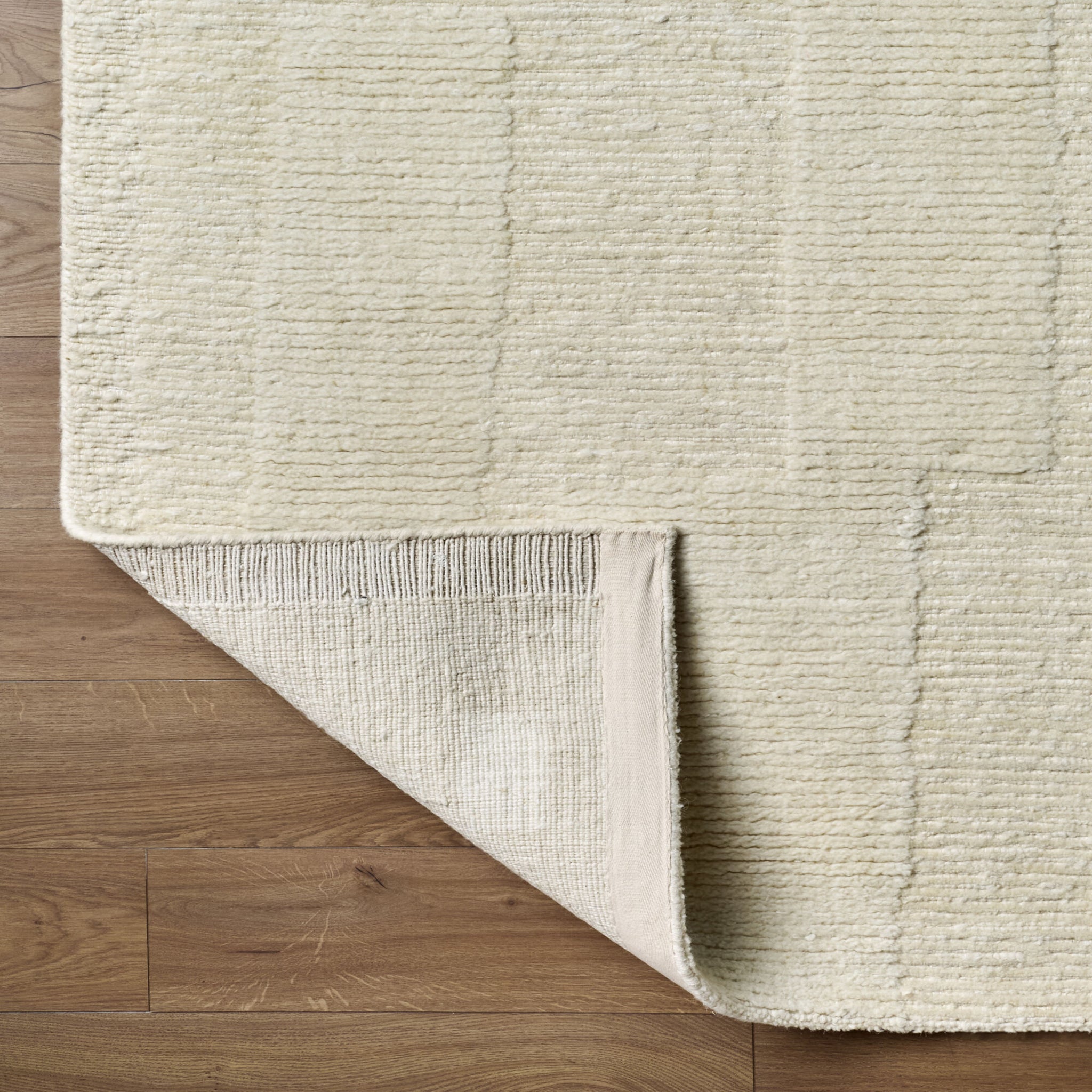 Halima Wool Rug in Ivory-3