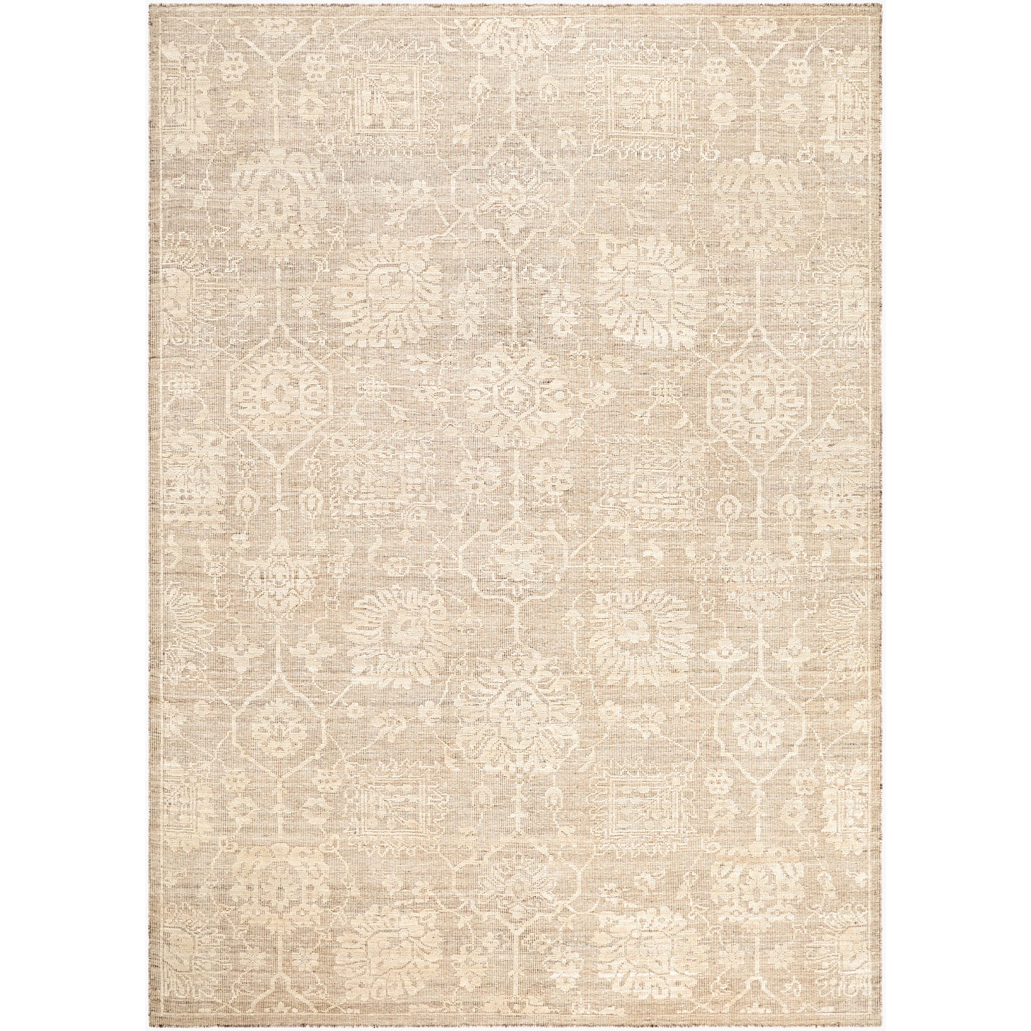Iowa Wool Rug in Sandstone-1