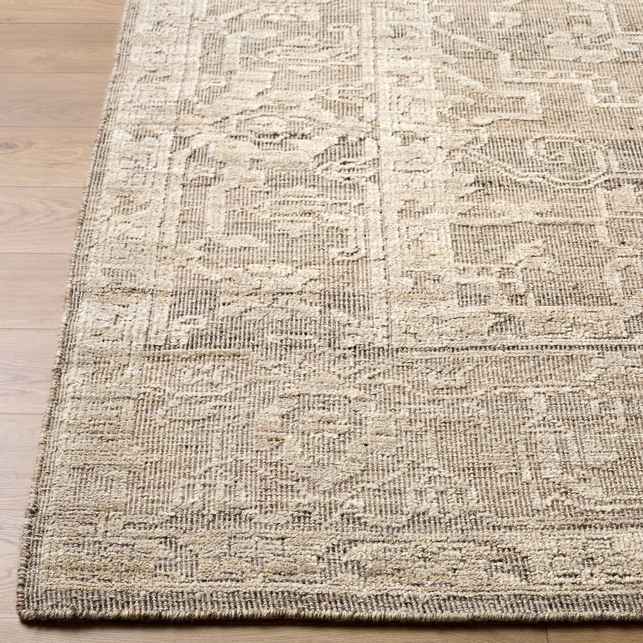 Iowa Wool Rug in Cream-4