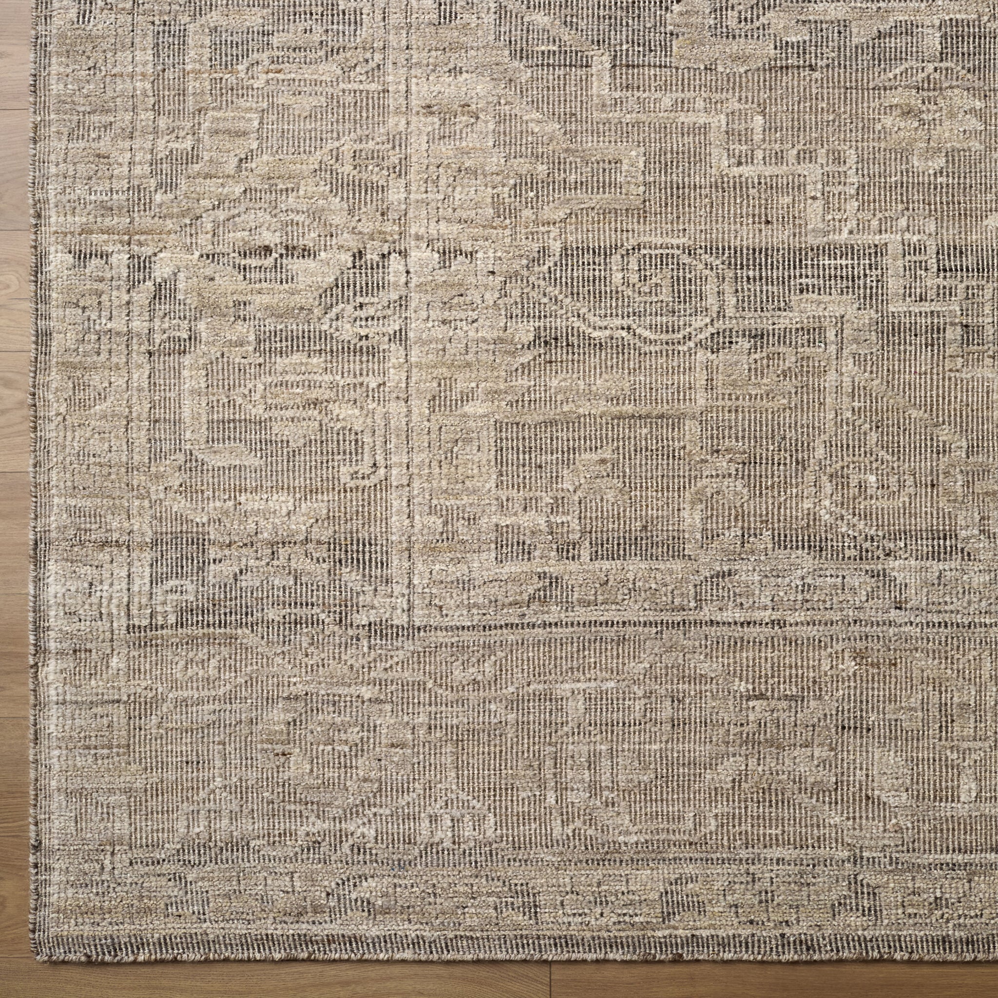Iowa Wool Rug in Cream-5