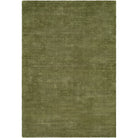 Keban Wool Rug in Olive Green-1