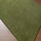 Keban Wool Rug in Olive Green-3