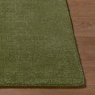 Keban Wool Rug in Olive Green-4
