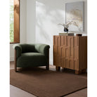 Keban Wool Rug in Chestnut-2