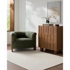 Keban Wool Rug in Ivory-2