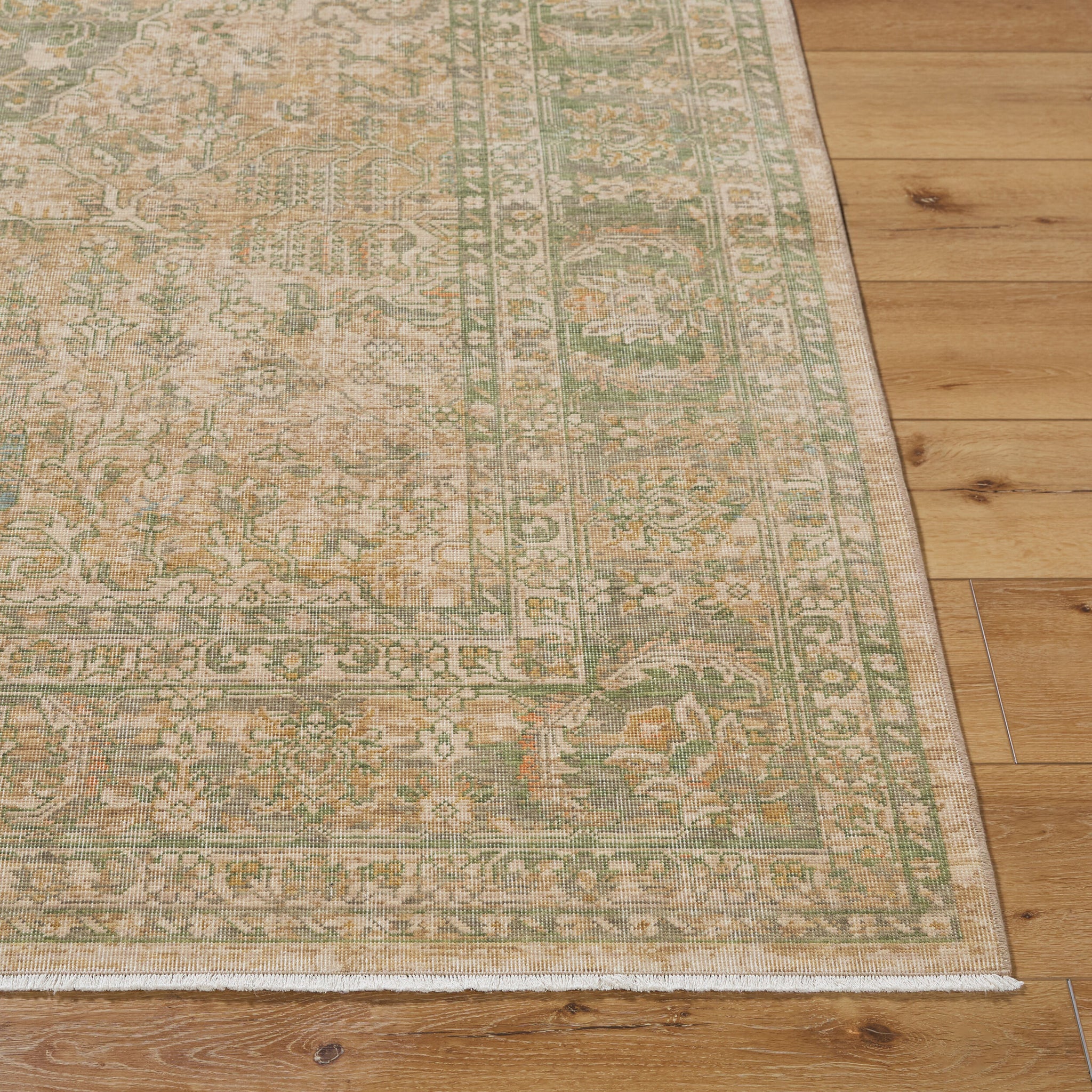 Once Upon a Time Wool Rug in Light Beige-3