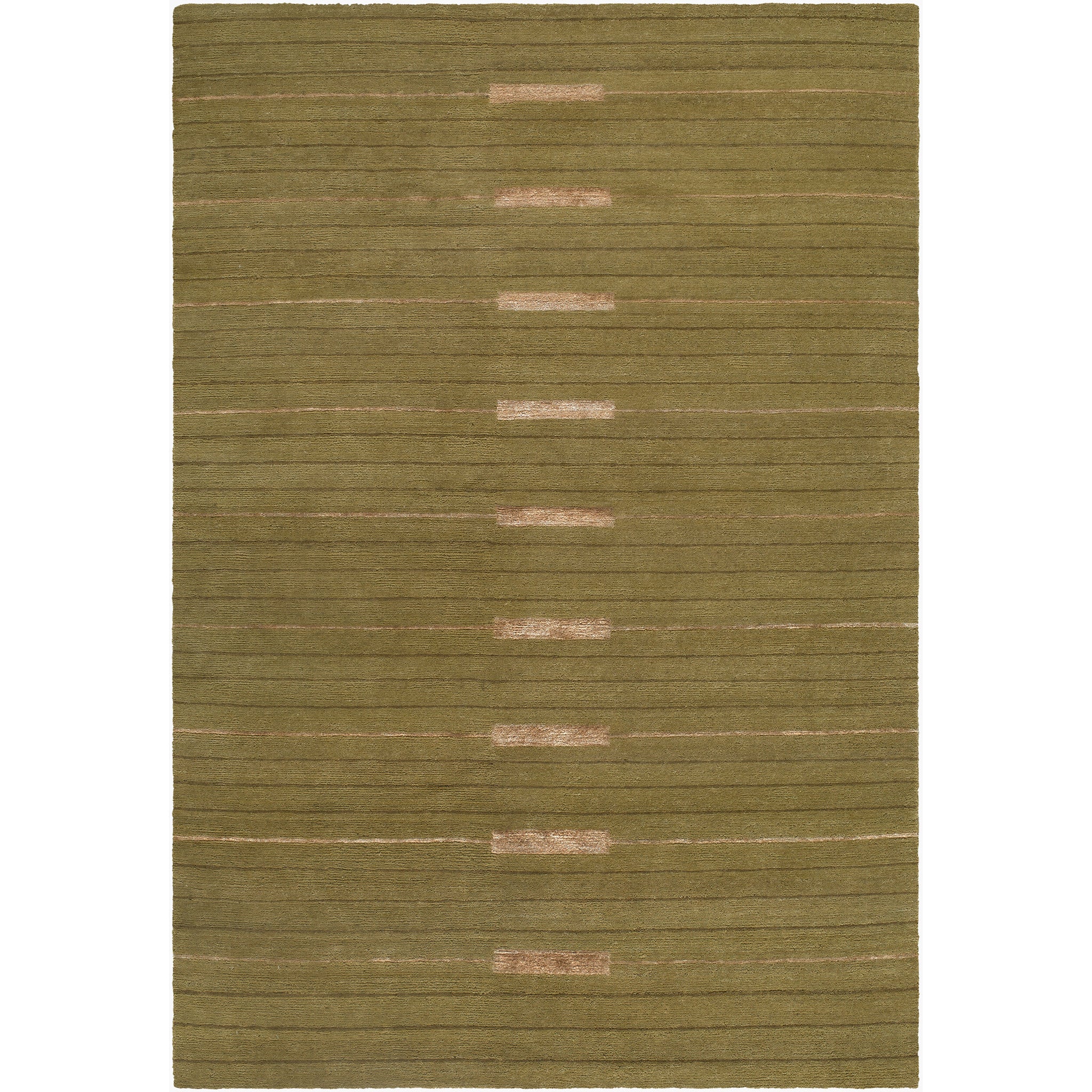 Pilgrimage Wool Rug in Sage-1