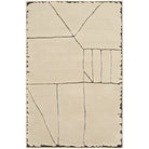 Prive Wool Rug in Ivory-1