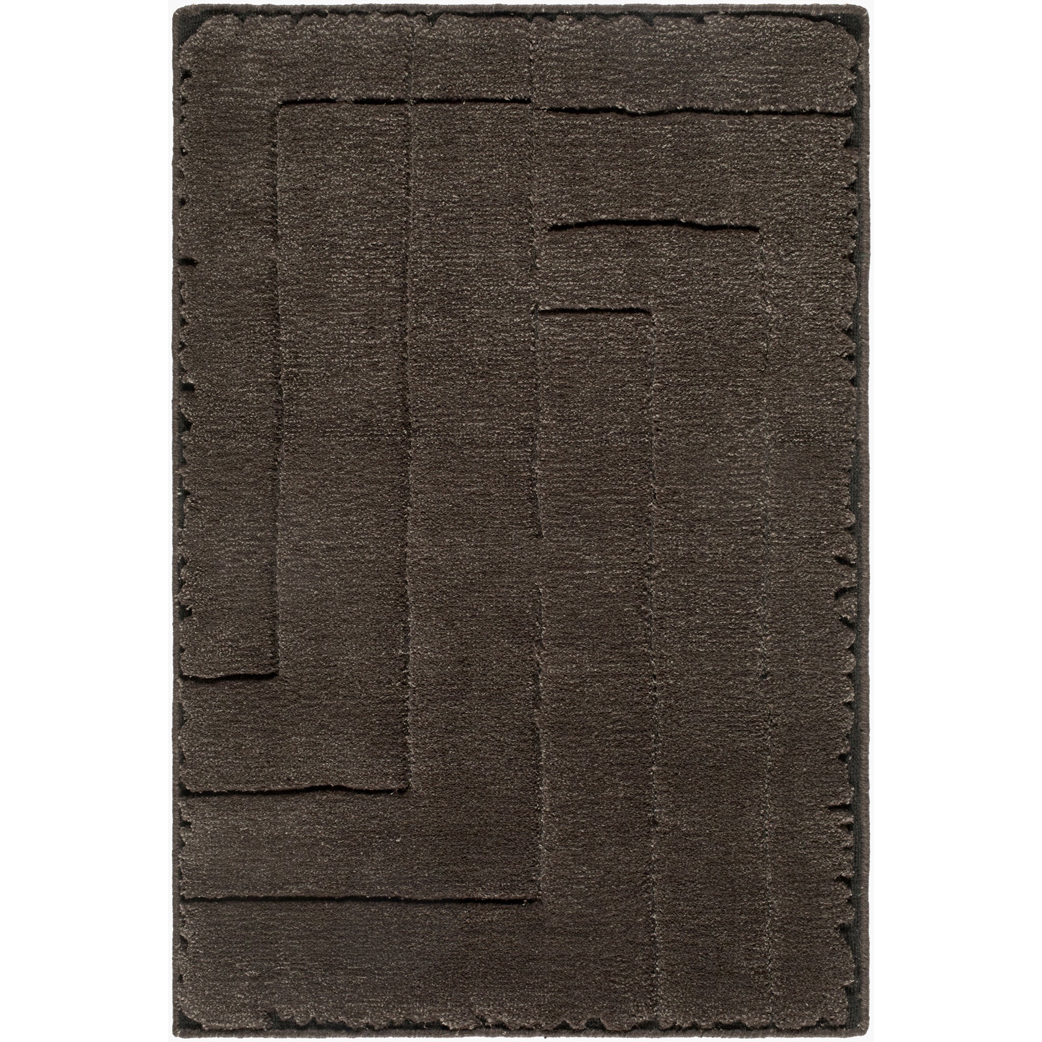Prive Wool Rug in Slate-1