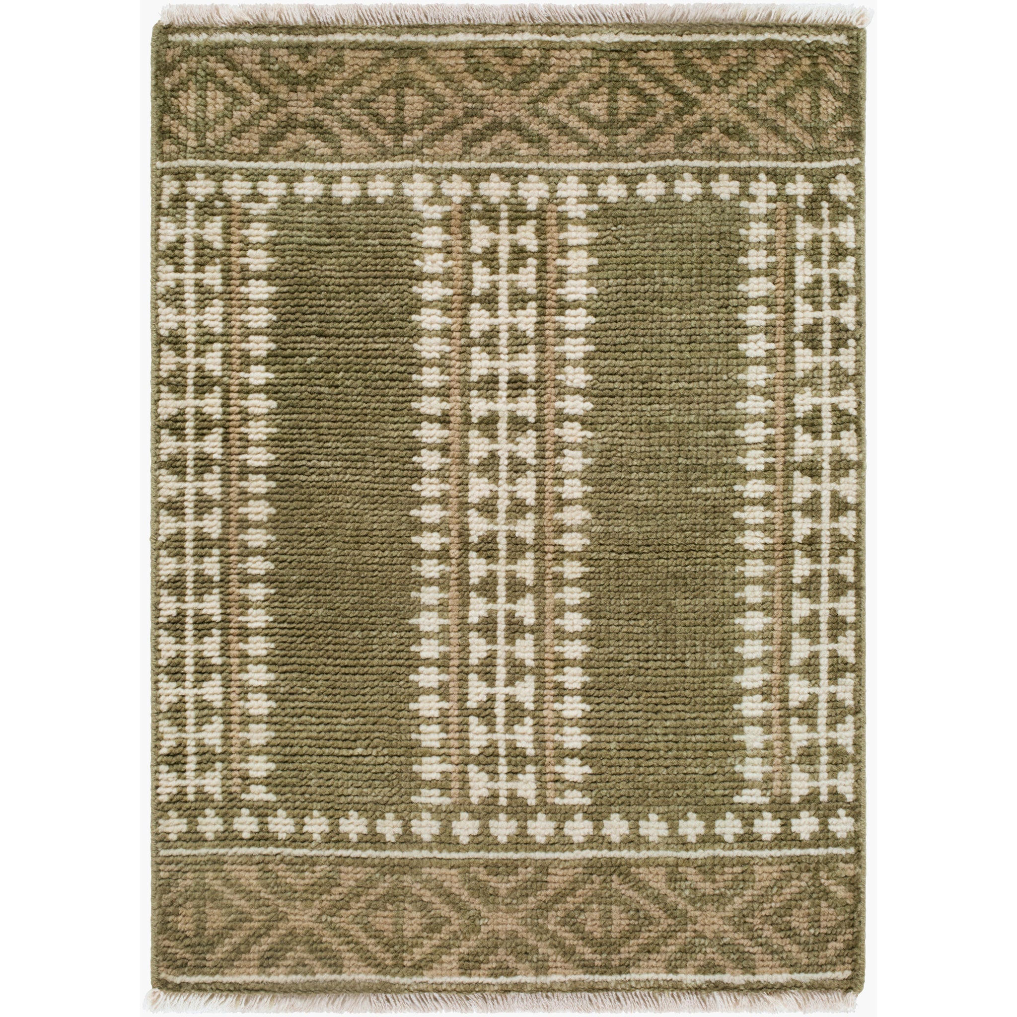 Riviera Wool Rug in Sage-1