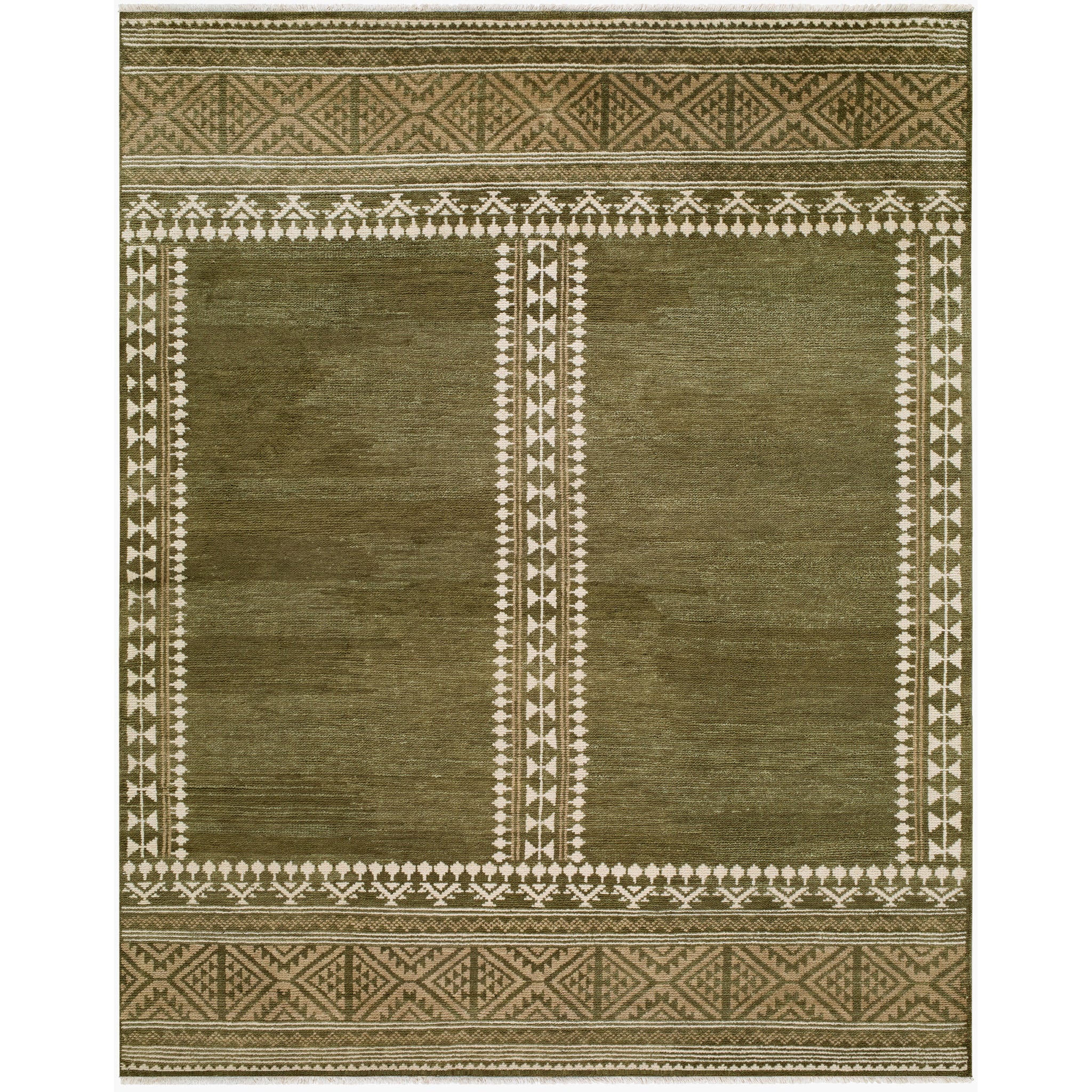 Riviera Wool Rug in Sage-2