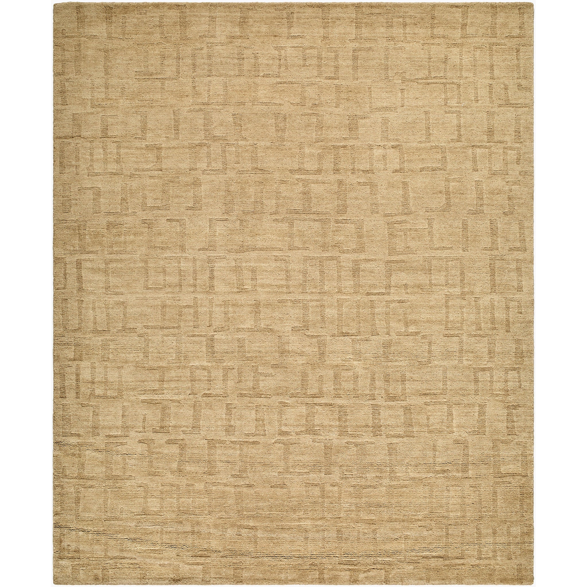 Shimla Wool Rug in Beige-1