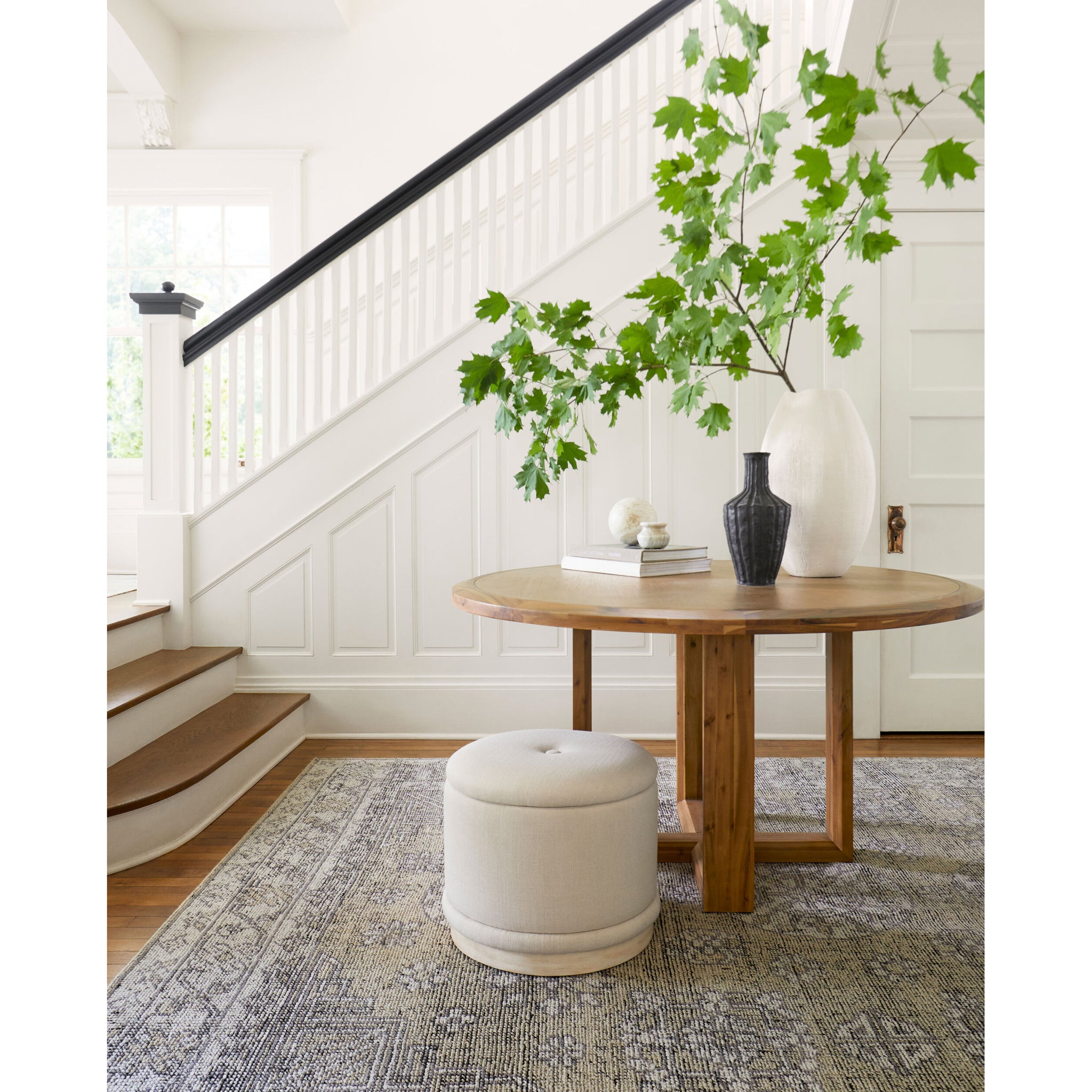 Tulu Wool Rug in Tan-2