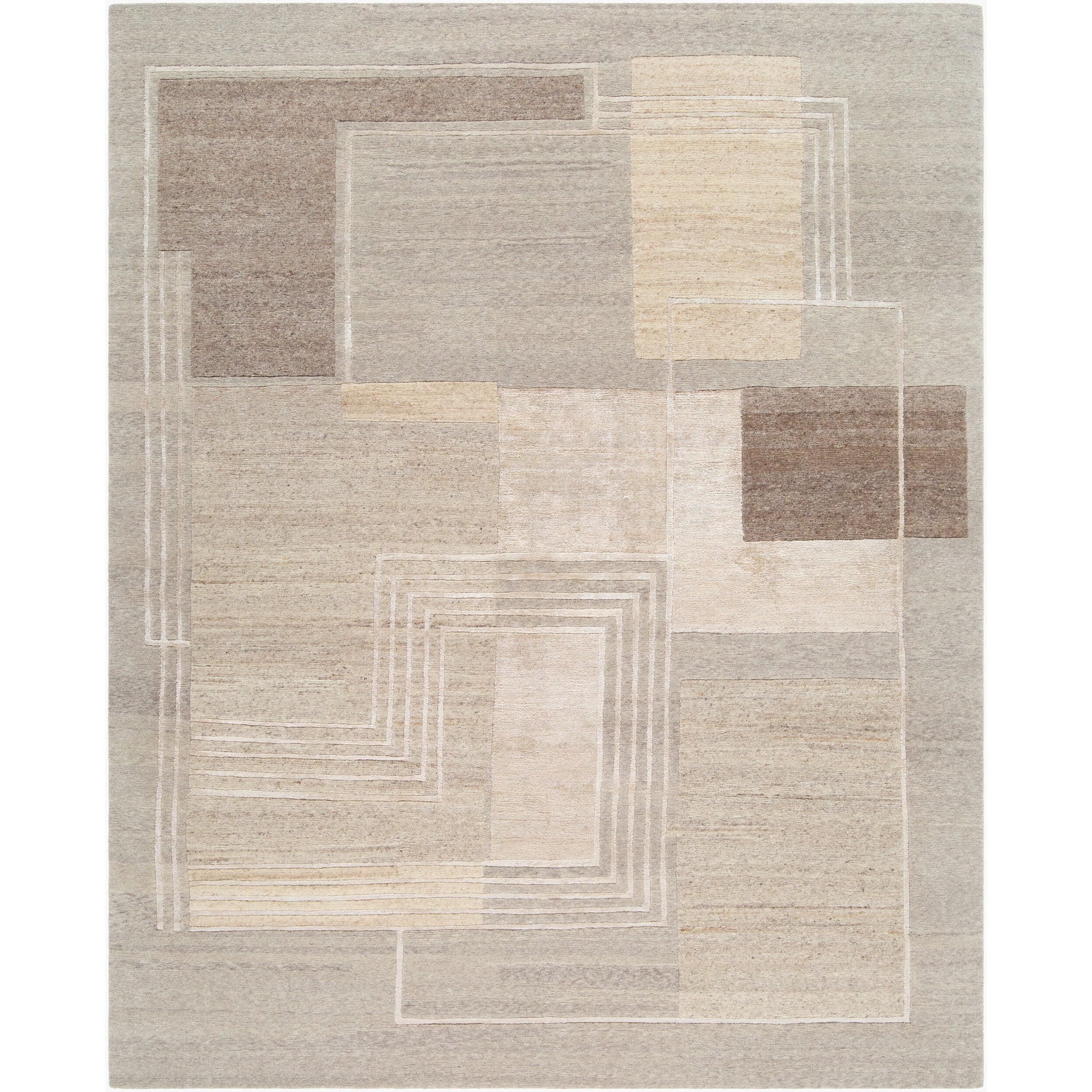 Washington Wool Rug in Taupe-1