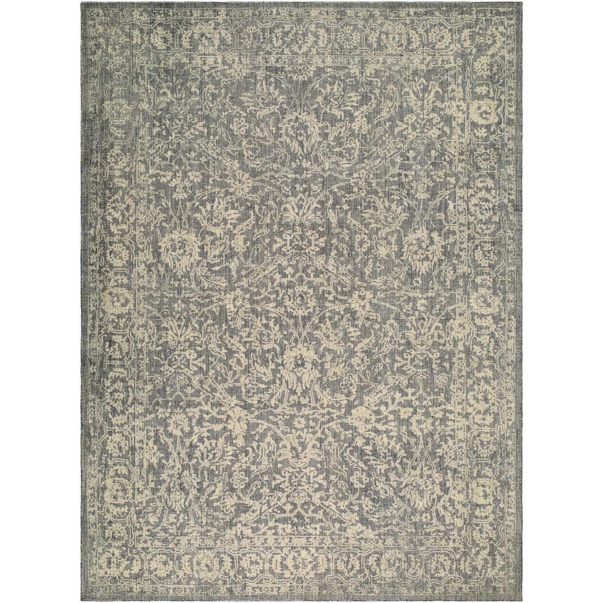 Wisconsin Wool Rug in Charcoal-1