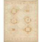 Besni Wool Rug in Ivory-1
